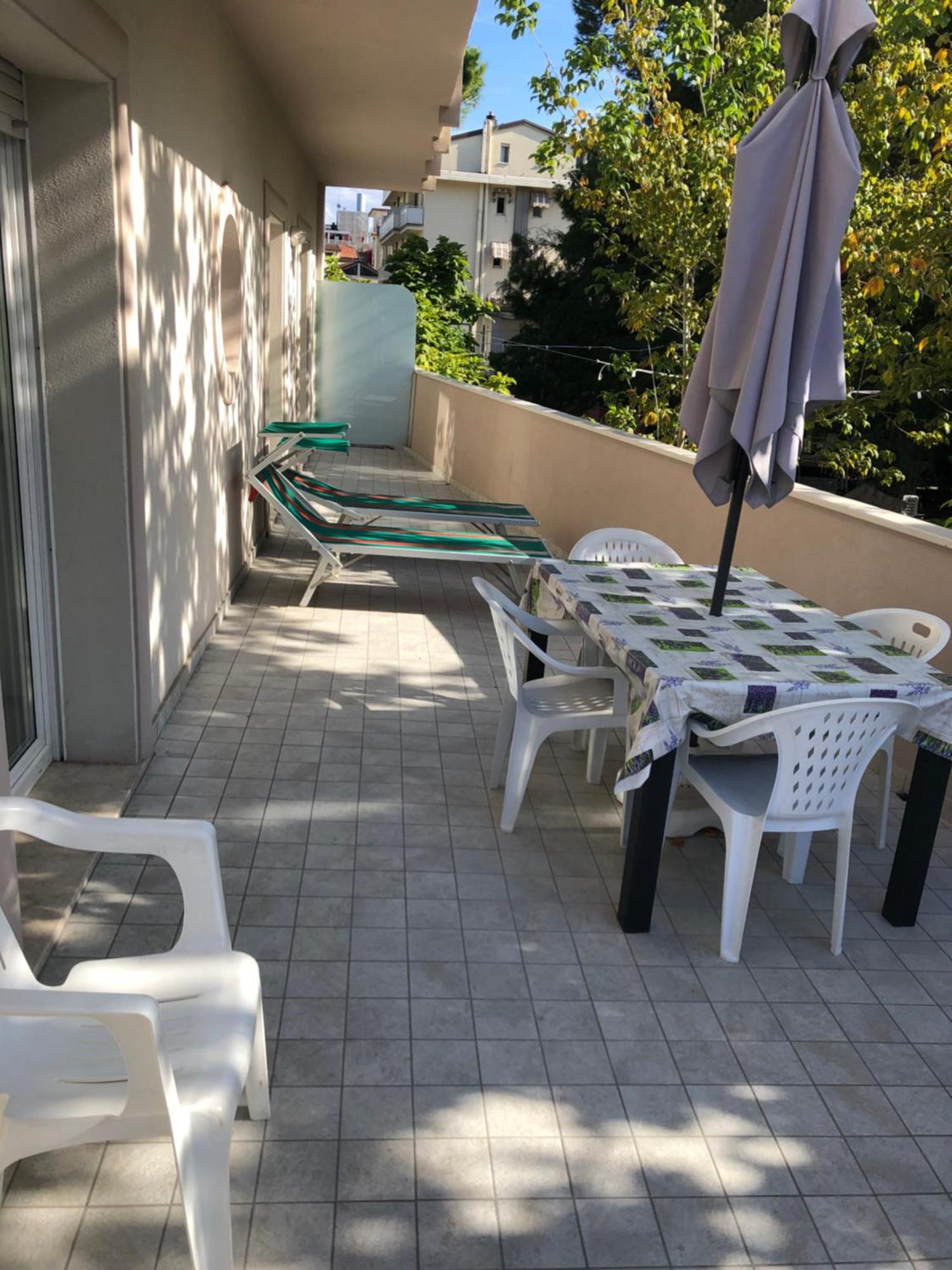 Appartamenti Abel Riccione Luaran gambar
